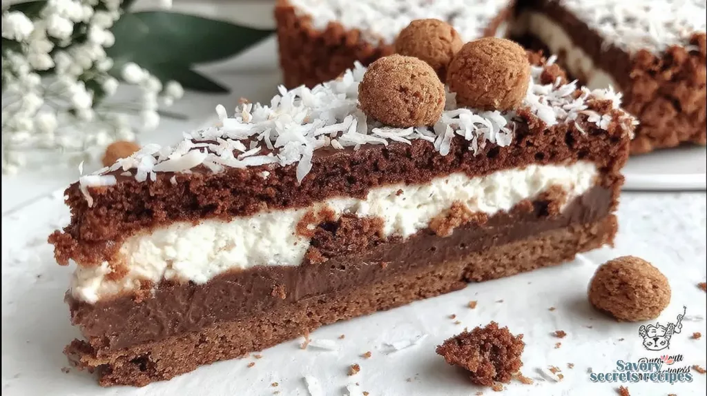 chocolate coconut cake 248113778