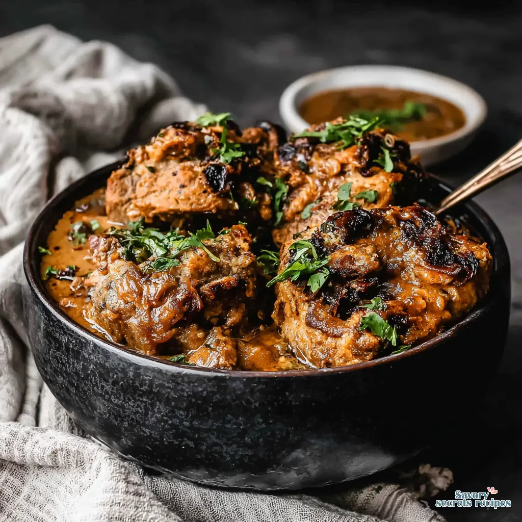 Whole coffee chocolate cake presented on a stand