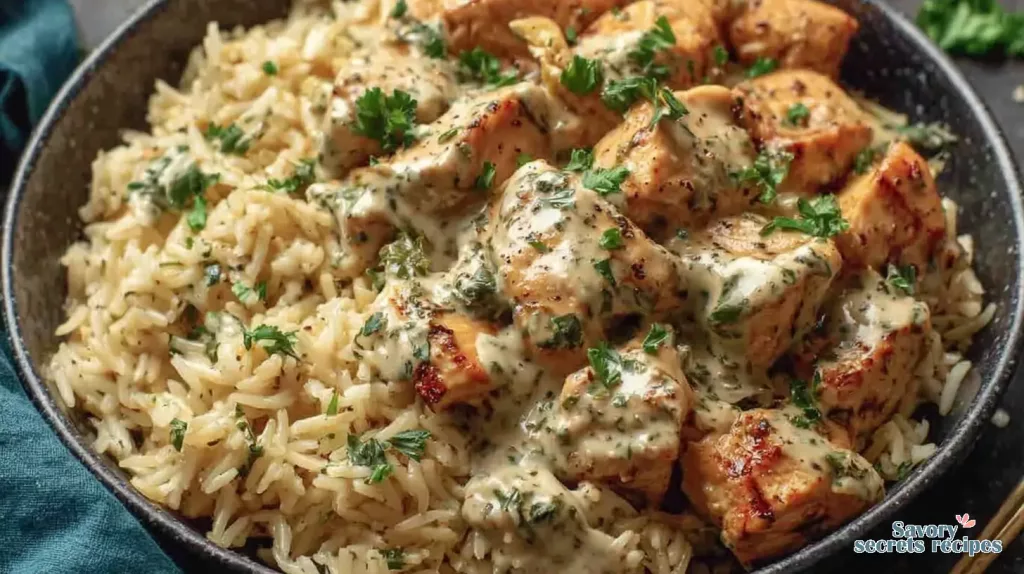 creamy cajun chicken rice low calorie 296338744