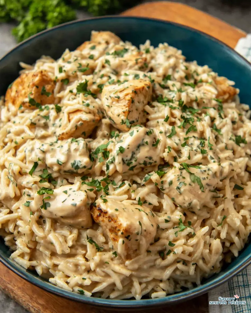 creamy cajun chicken rice low calorie close up