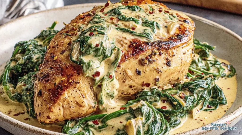 creamy spinach chicken 52007537