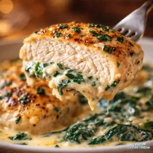creamy spinach chicken recipe 334103609