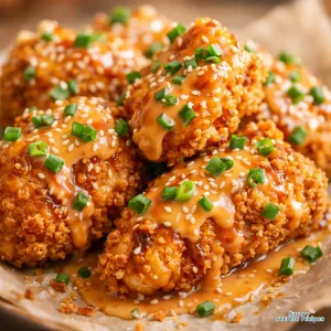 crispy air fryer bang bang chicken 386546222