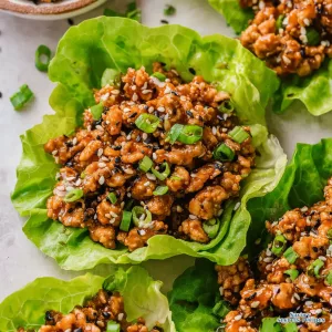 crispy chicken lettuce wraps keto 452485194