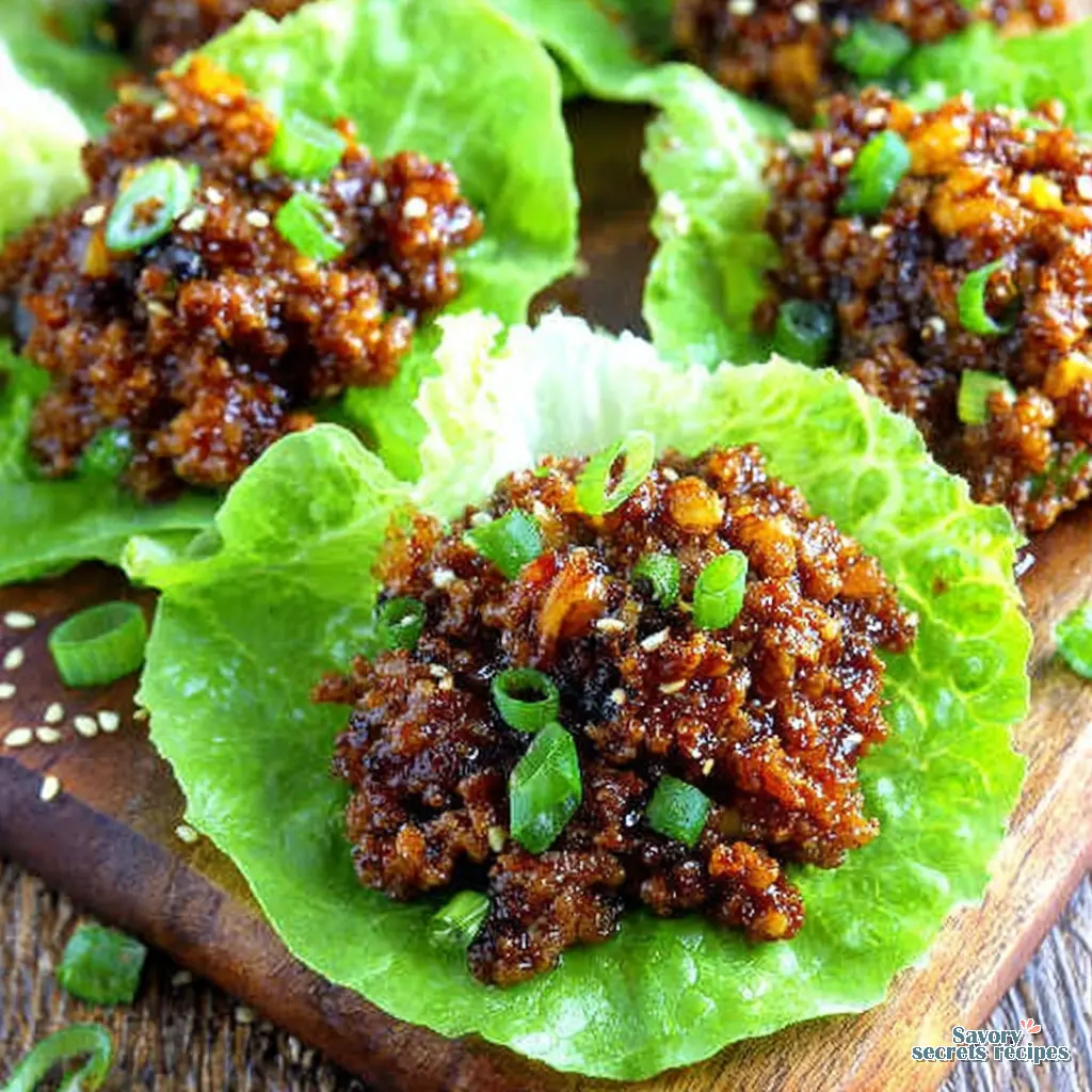 crispy ground beef crumbles in a hot skillet