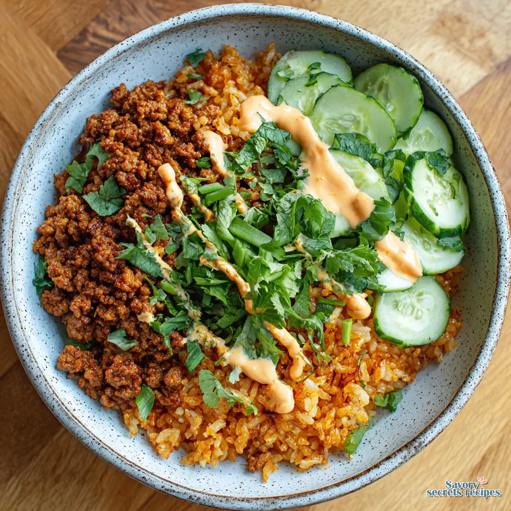 crispy rice chicken bowl 927256489