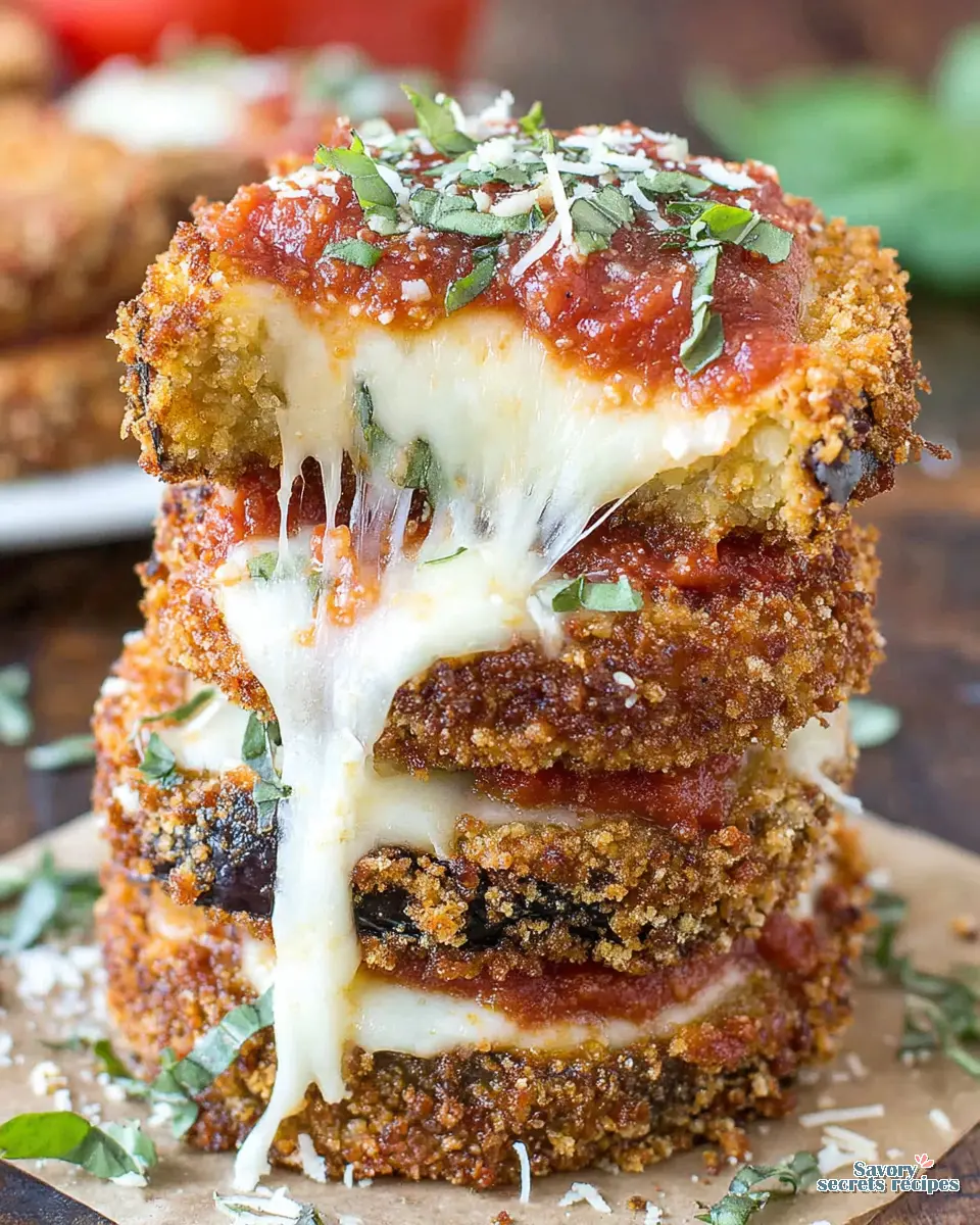 Sliced and salted eggplant on a rack
