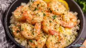 garlic butter shrimp with cauliflower rice 741225013