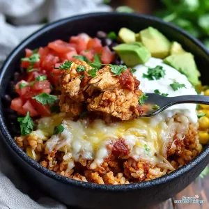 high protein chicken taco bowl meal prep 200541847