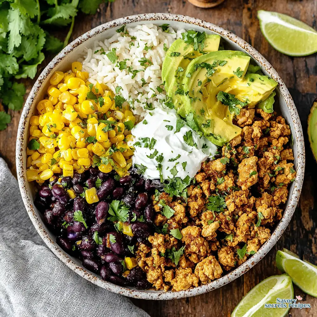 ground chicken vs ground beef taco bowl nutrition final presentation