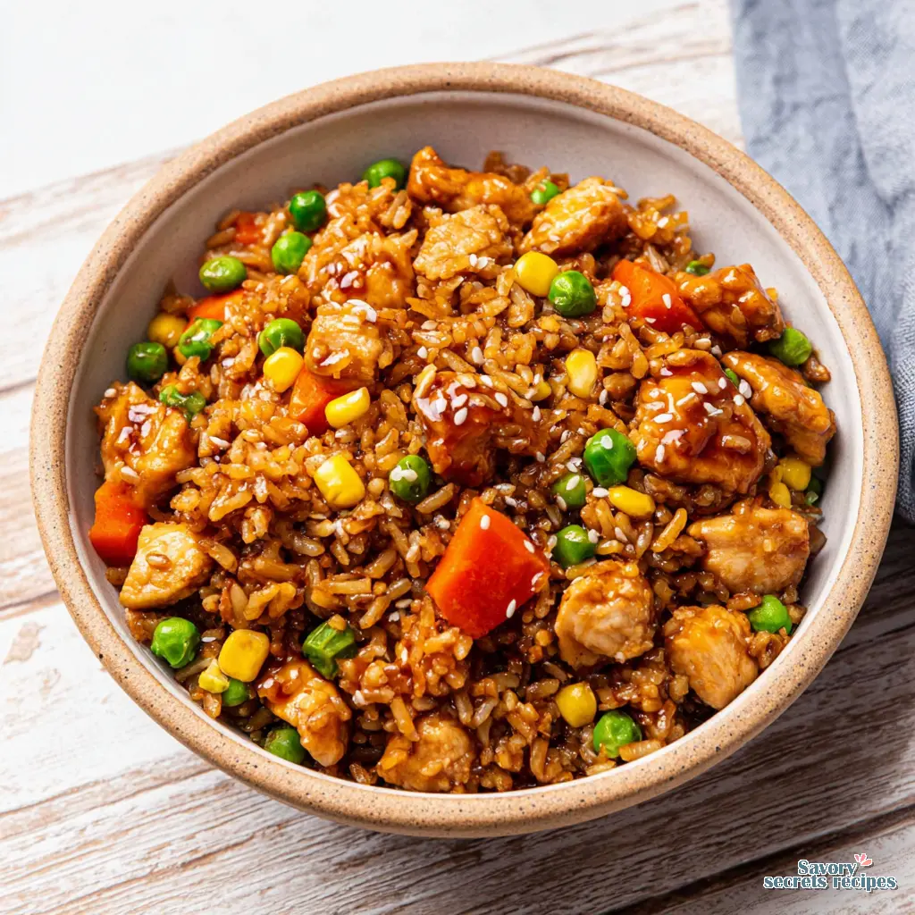 best high protein chicken and rice recipe for muscle gain, a simple 4 ingredient method