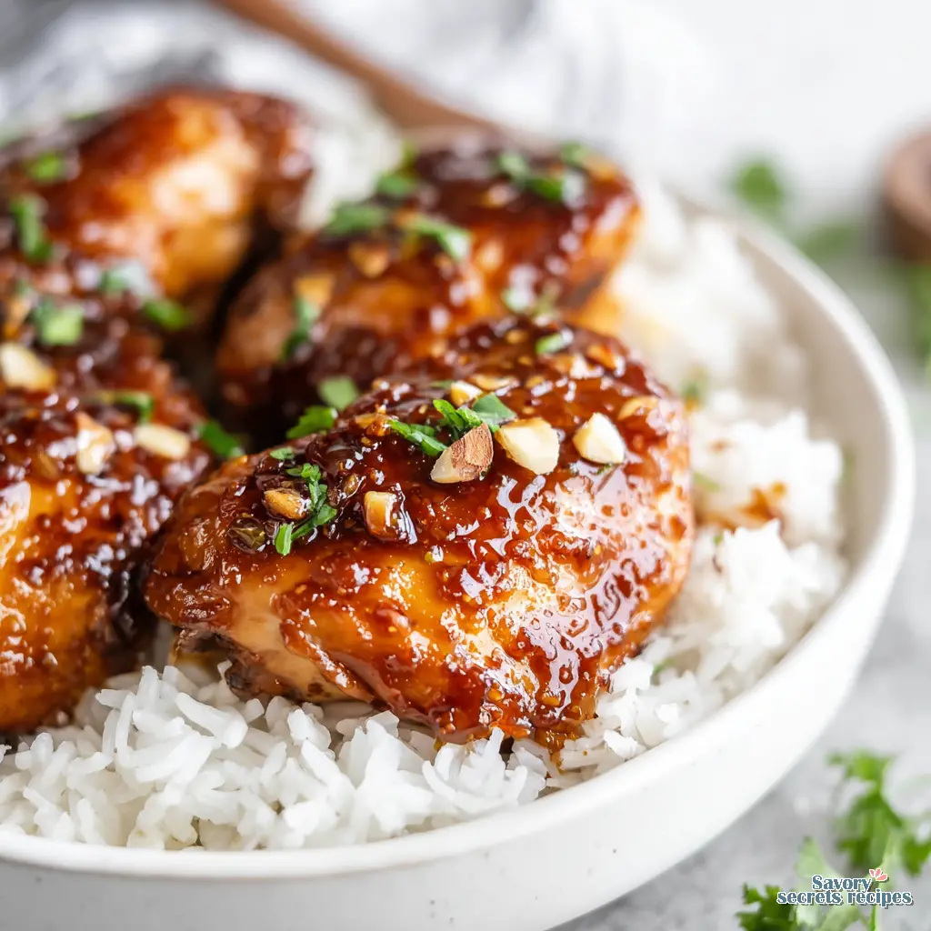 honey garlic chicken and rice crockpot guaranteed juicy results