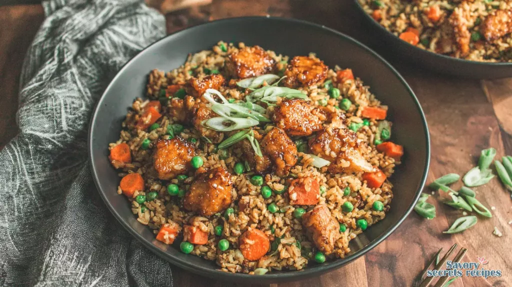 honey garlic chicken fried rice recipe 851258197