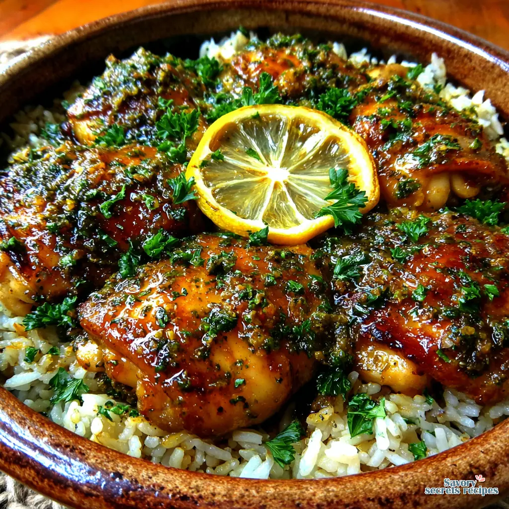 honey garlic chicken rice casserole recipe final presentation