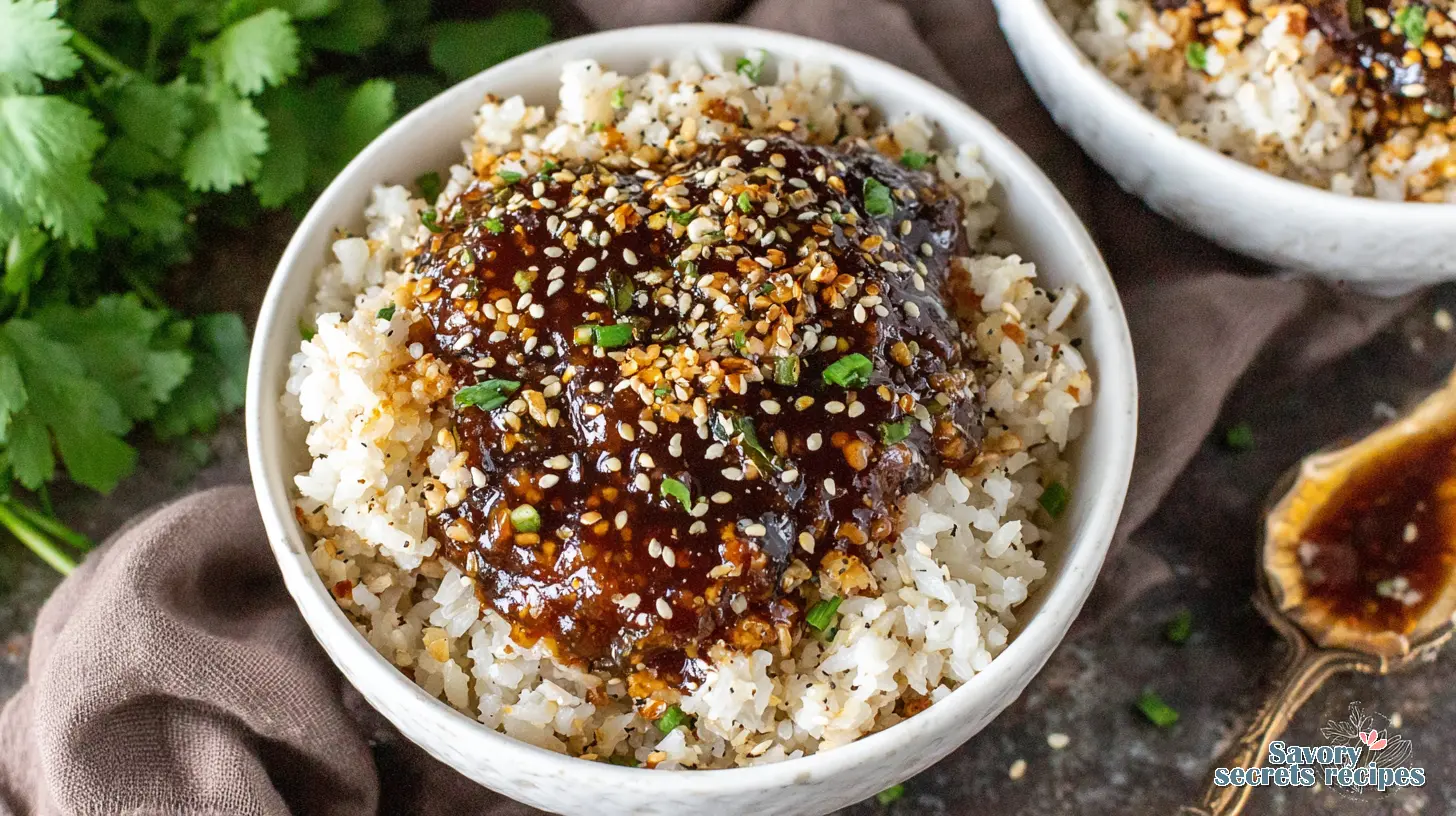 honey garlic sauce recipe for rice bowl final presentation