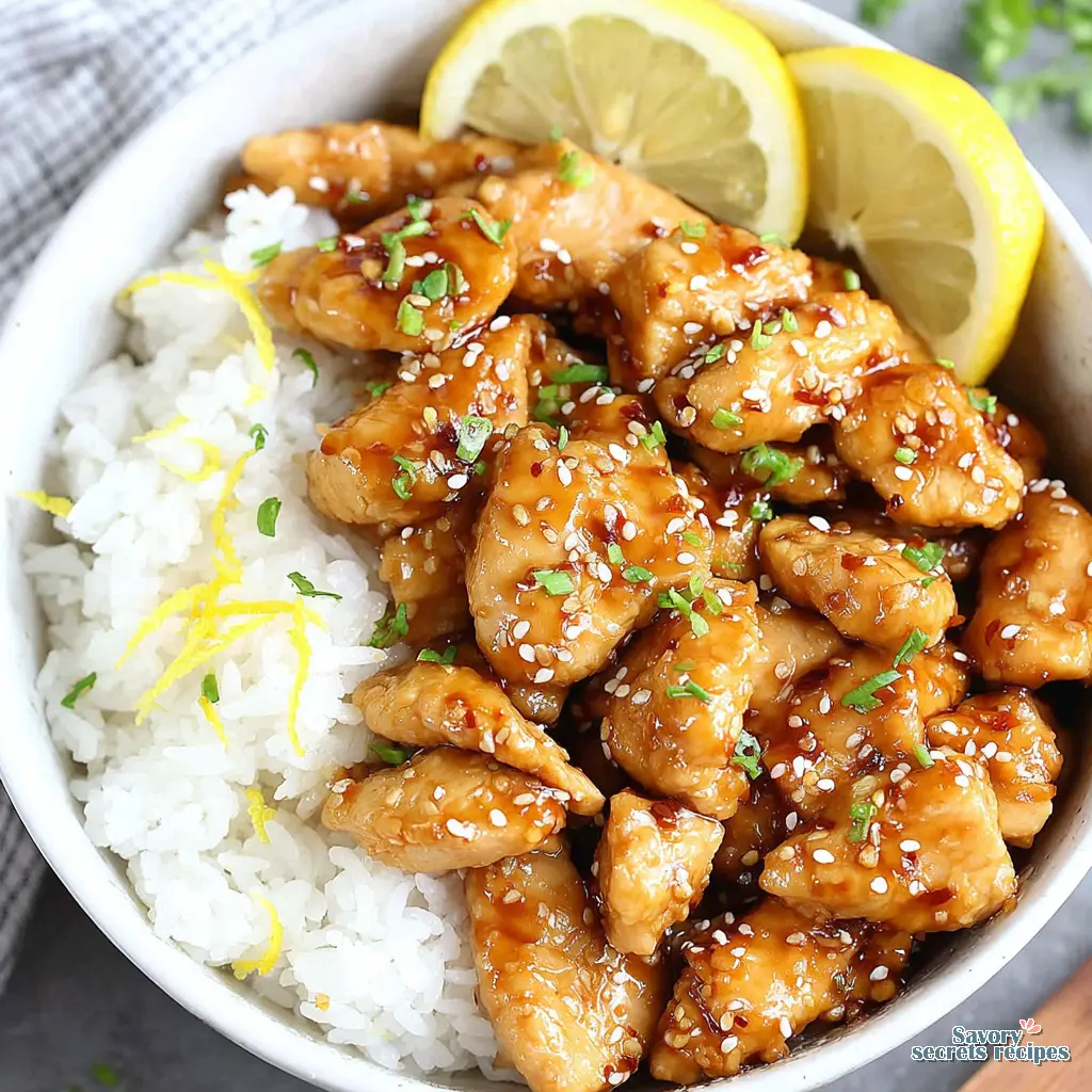 easy ginger honey garlic chicken and rice recipe: never make this error again