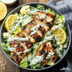 lemon herb grilled chicken salad caesar 153290107