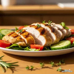 lemon herb grilled chicken salad marinade 541159202