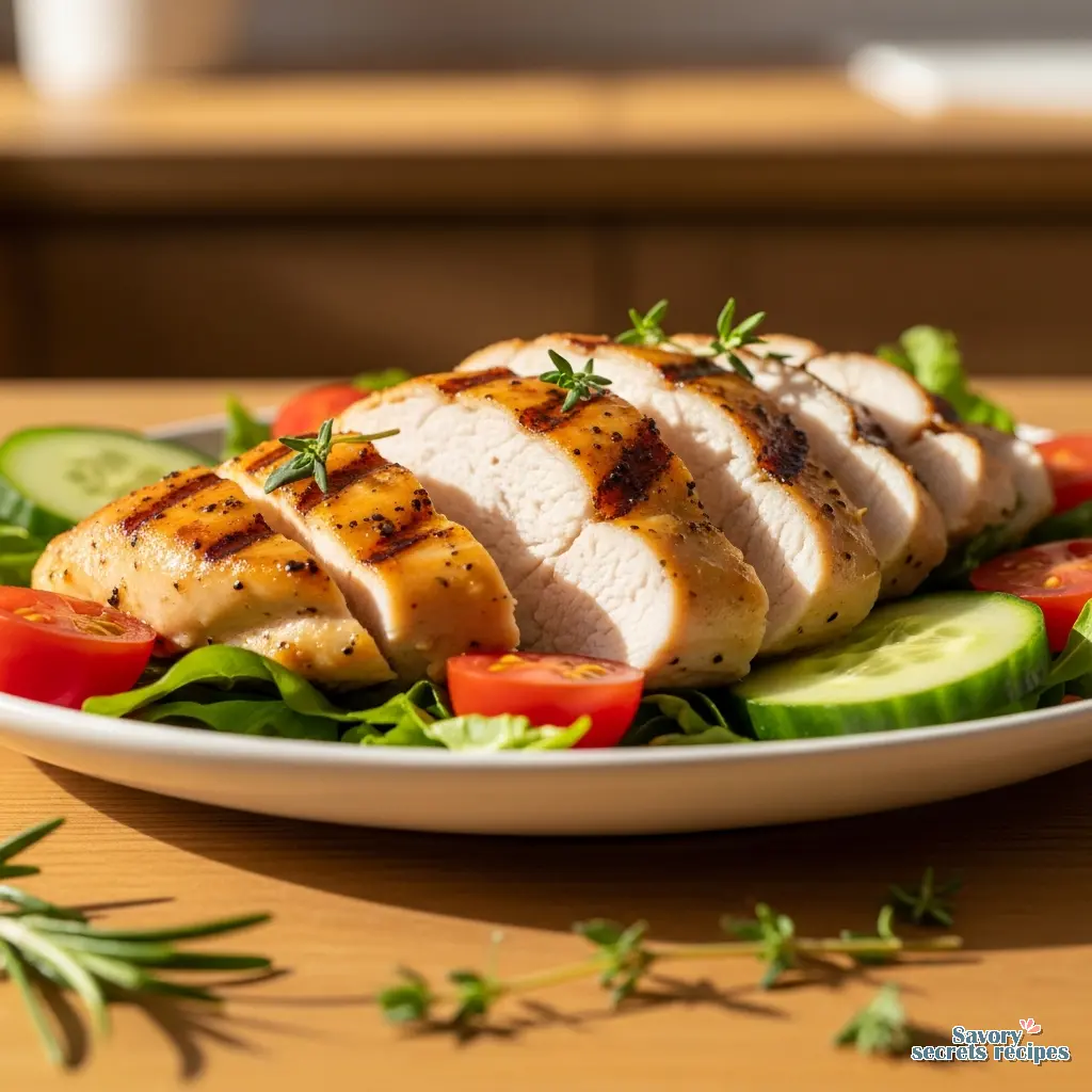 lemon herb grilled chicken salad marinade 541159202