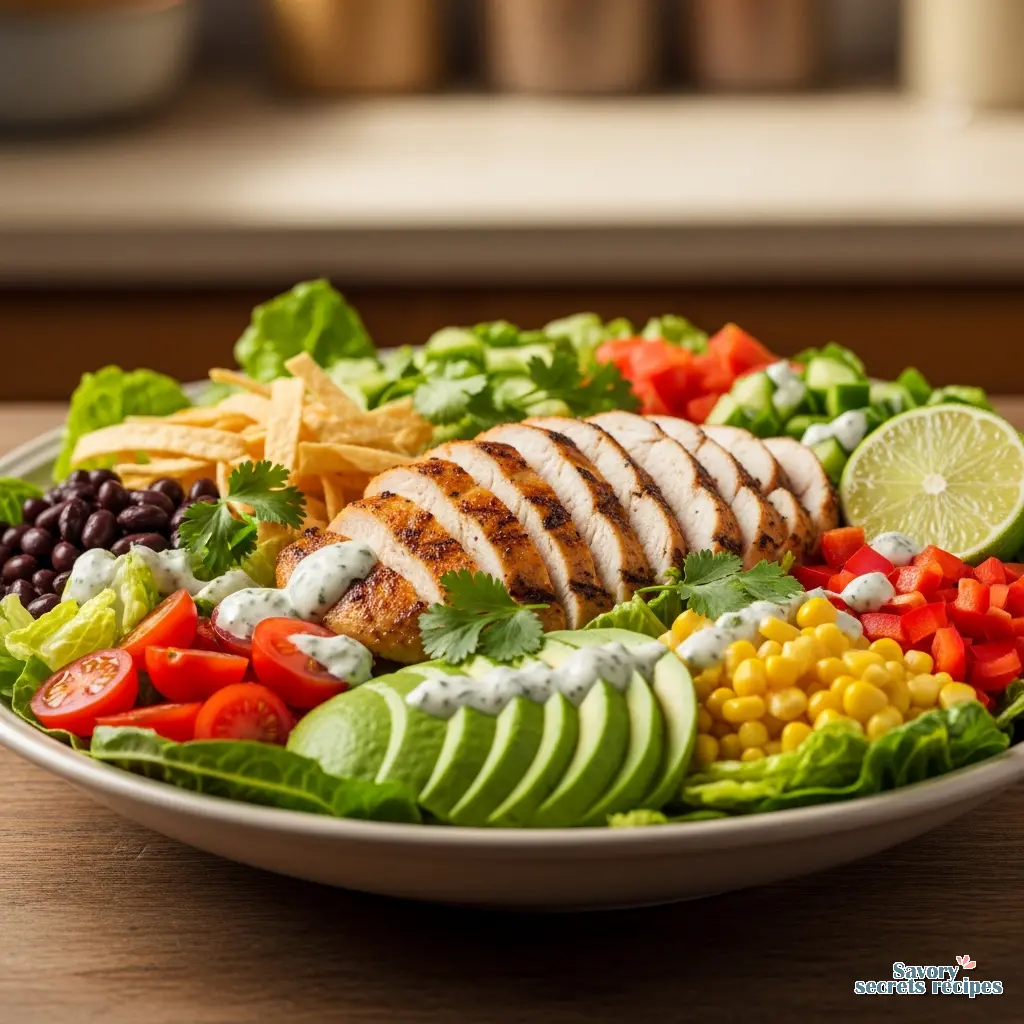 lemon herb grilled chicken salad southwest final presentation