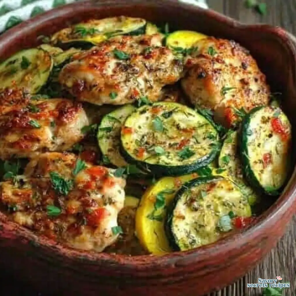 low carb chicken zucchini bowl high protein 682539542
