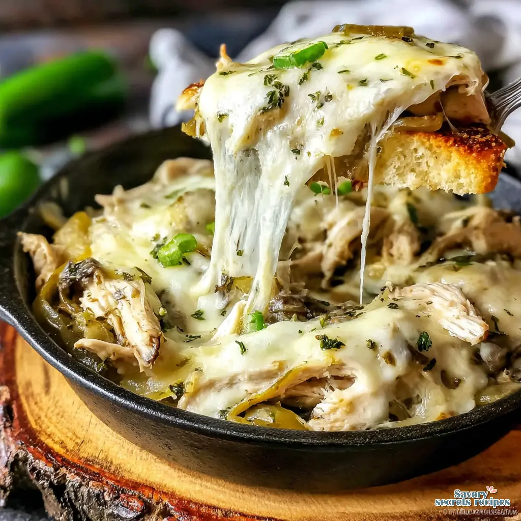 low carb chicken zucchini bowl philly cheesesteak close up