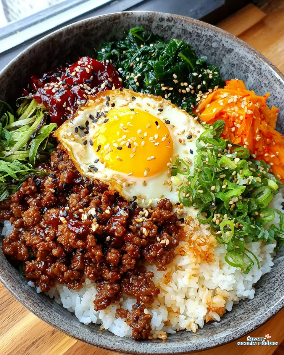meal prep honey garlic beef rice bowl close up