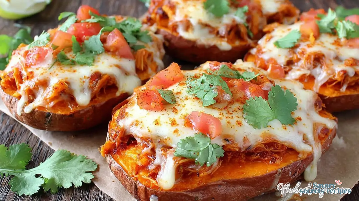 mexican chicken stuffed sweet potatoes casserole 647905267