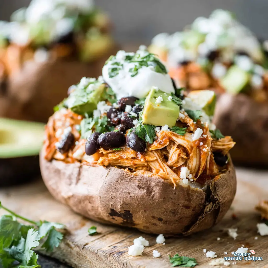 mexican chicken stuffed sweet potatoes recipe 657547687