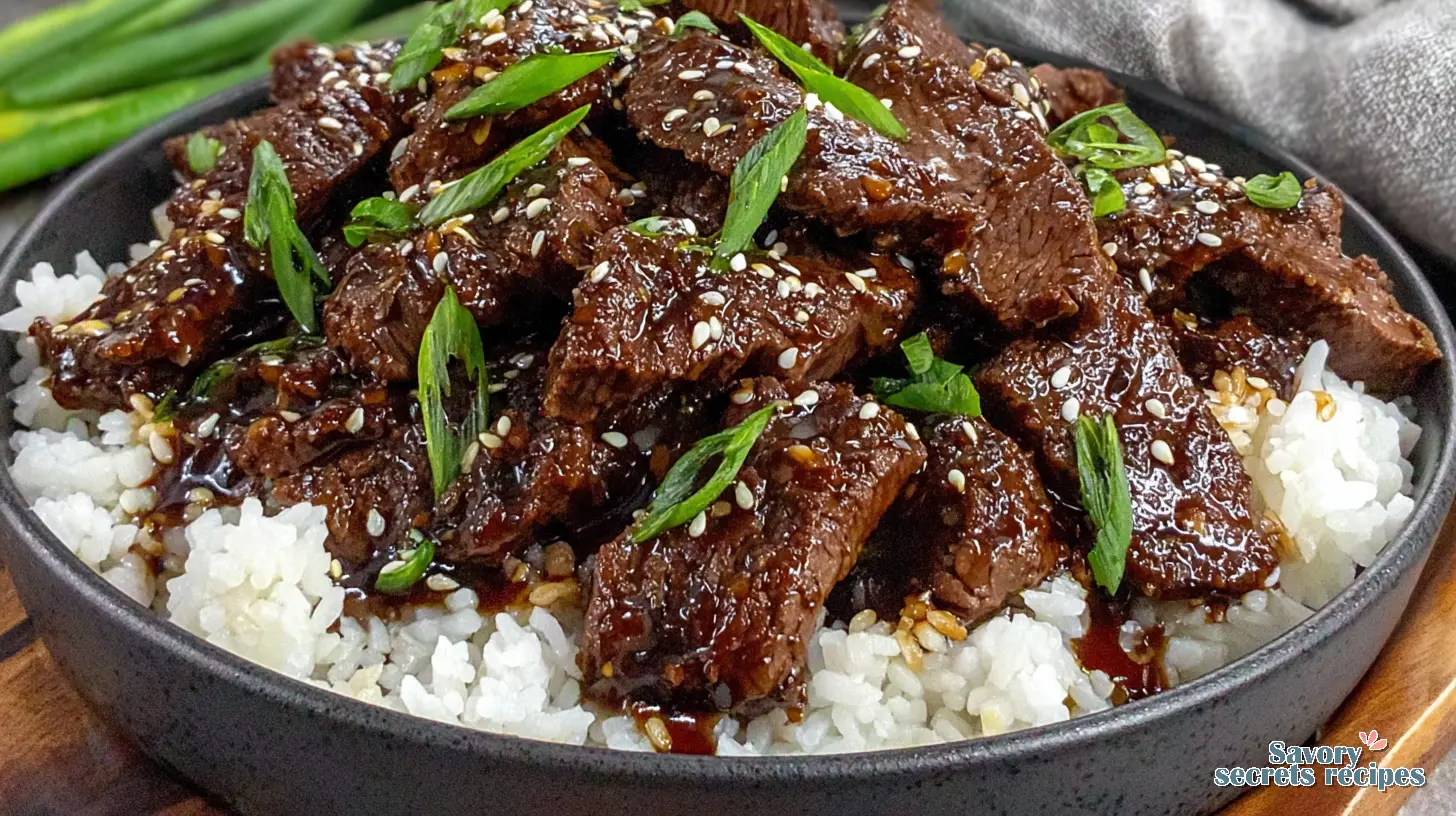 Teriyaki Beef Rice Bowl meal prep containers