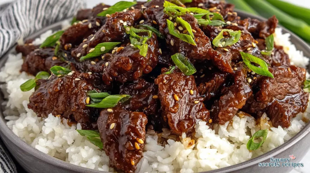 teriyaki beef rice bowl 65147519