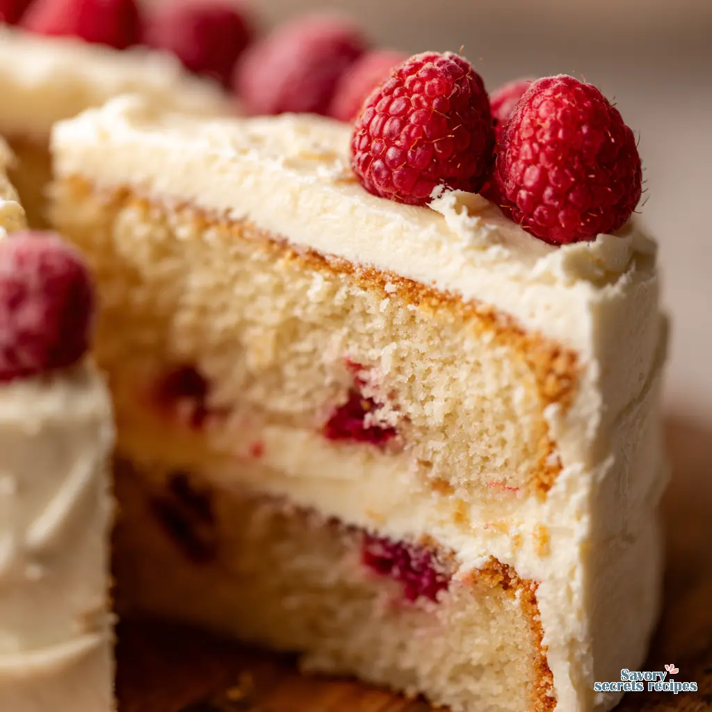 vanilla berry naked cake 35588466